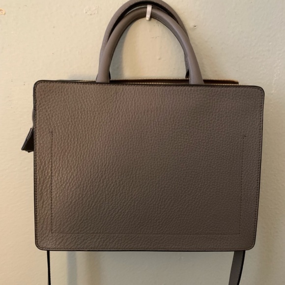 OAD New York Kit Tote Pebble Gray Satchel Handbag - Picture 6 of 6